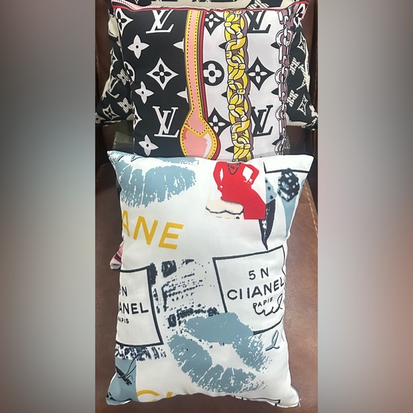 LadyMirella Handbags - Boujie Bag Pillows -Medium Set of 2 (Choose Your Print)Please read description.